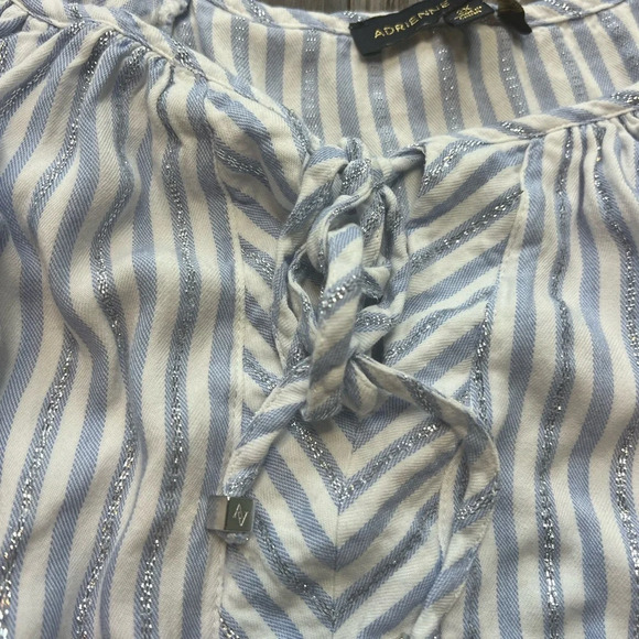 Adrienne Vittadini Women's Striped Blouse - Size 2X - Picture 3 of 9